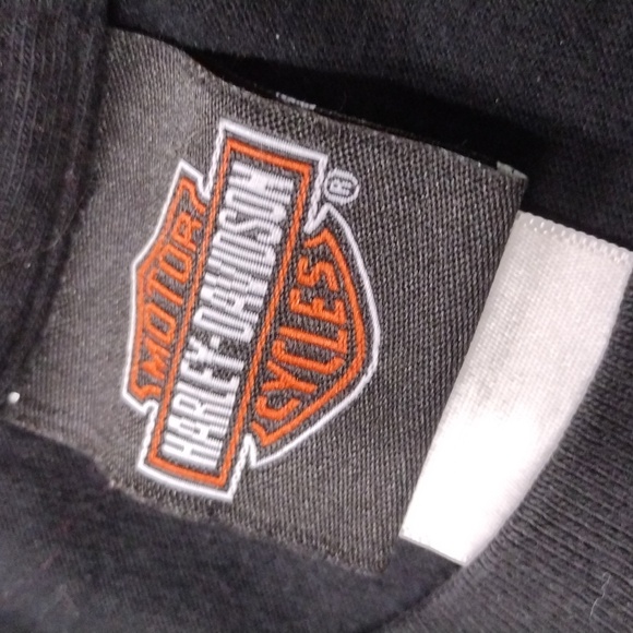 Harley Davidson Black Graphic T-Shirt - Picture 5 of 5
